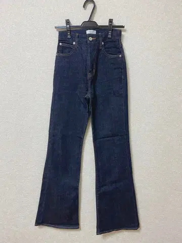 darich 세미 플레어 데님 팬츠 인디고 S