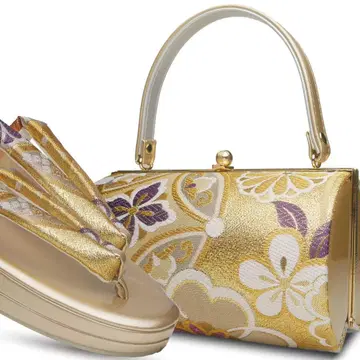 일본 의류 조리 백 세트 오비지 후리소데 성인식 wzouribag49-4