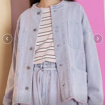 2025SS 니코앤드 REMAKE COVERALL 데님 자켓