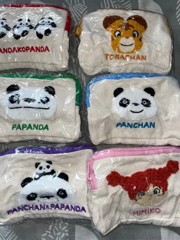 팬더 판다 판다 사가라 파우치 전 6종