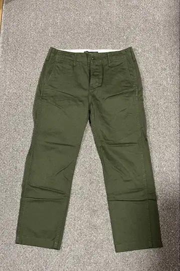 풀카운트 카키 치노 팬츠 30 밀리터리 군용 바지