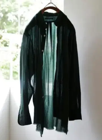 Ex Gingham Fringe Shirt