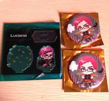 #컴퍼스 루치아노 할로윈 카페 캔뱃지 미니 아크릴 디오라마