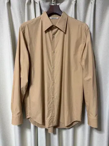 AURALEE WASHED FINX SHIRT 23AW