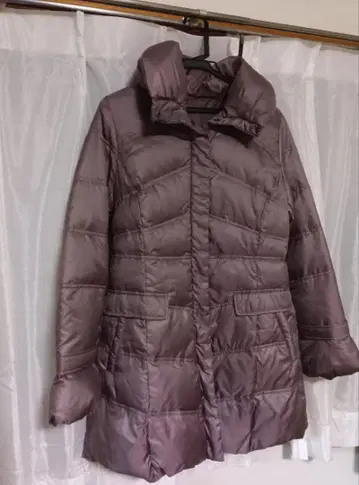 새상품급! 퍼플 다운 자켓