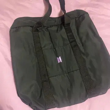 BTS 토트백 내부 보라해 컬러