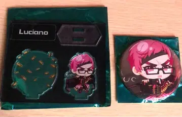 #컴패스 루치아노 미니 아크릴 디오라마 히어로 가챠 캔뱃지