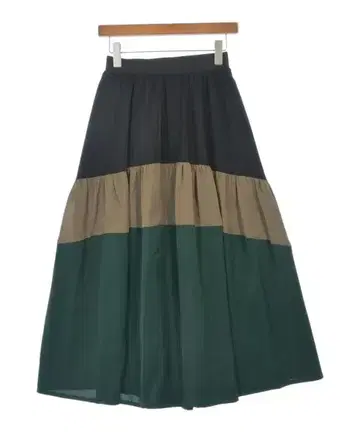 osmosis 롱 맥시 길이 스커트 여성용