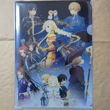 무료배송 후지큐 하이랜드 A4 클리어 파일/SAO 소드 아트 온라인 82