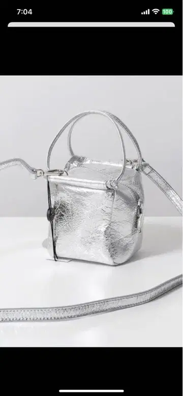 마르코마지 실버 미니 숄더백 2025SS marcomasi