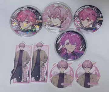 이레이스 나이코 캔뱃지 이레사마 설날 clutch 제일복권 스티커