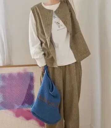 가격 인하! 새상품급 앵클립 백