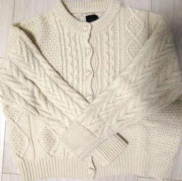 늑대와 올빼미 니트 가디건 탄디