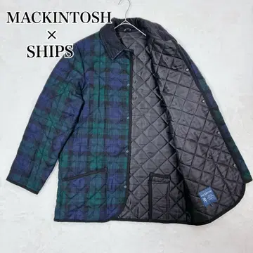 [ 새상품급 ] MACKINTOSH x SHIPS 별주 퀼팅 자켓