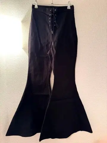 [ 새상품급 ] honey mi honey 플레어 팬츠 블랙 슈퍼 플레어