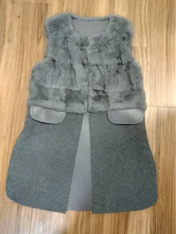 그레이 퍼 자켓