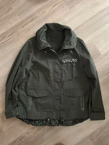 K.T 키요코 타카세 비쥬 밀리터리 블루종