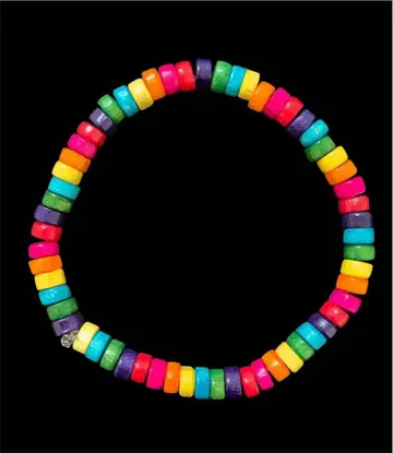 컬러풀 비즈 팔찌