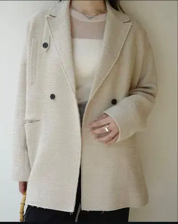 louren slab tweed classic jacket