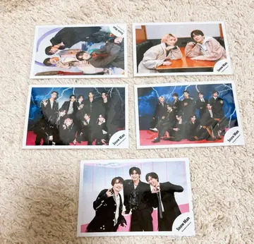 Snow Man 집합 공식 사진 (12장 세트)