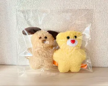 [ 2개 세트 ] mojojojo 마스코트 봉제 인형 4 곰 강아지