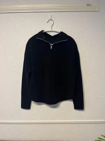 [ 새상품급 ] 플로렌트 릴랙스 프론트 지퍼 풀오버 일본제 M