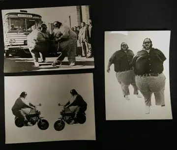 신일본 프로레슬링 맥가이어 형제 홍보 사진