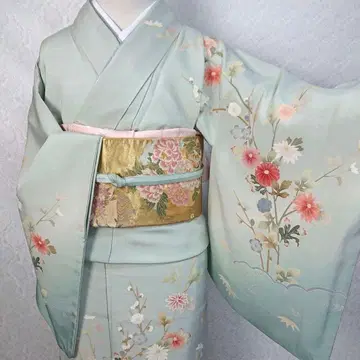 순수 실크 호몬기 4점 풀세트 입학식 졸업식 결혼식 오미야마이리 시치고산