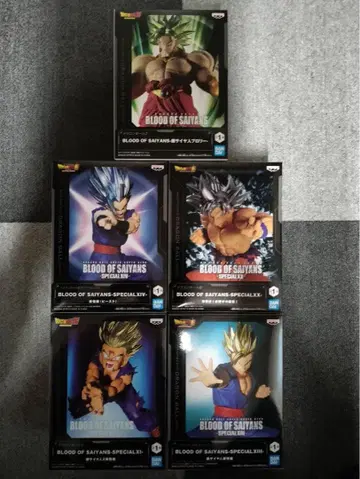 드래곤볼 초 BLOOD OF SAIYANS-5체 세트