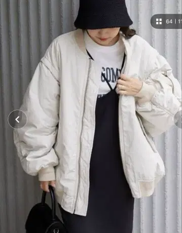 CIAOPANIC TYPY 2WAY 볼륨 슬리브 MA-1 자켓