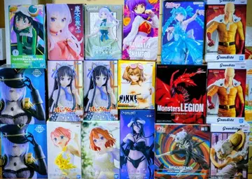 애니메이션 캐릭터 피규어 세트