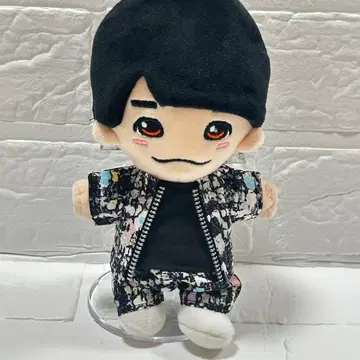 15cm 인형 옷 2개 세트 셋업 하피누이 트위드풍 블랙