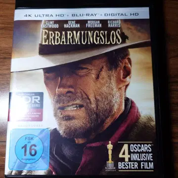 용서받지 못한 자 클린트 이스트우드 4K Ultra HD Blu-ray