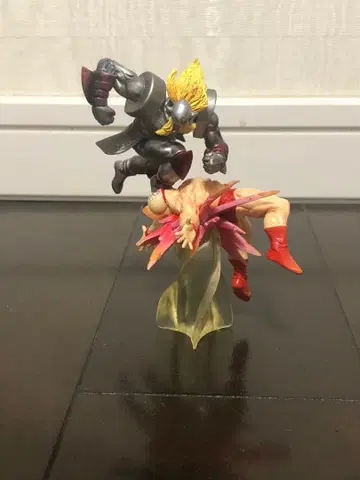 근육맨, 지옥의 단두대 피규어, 컬러