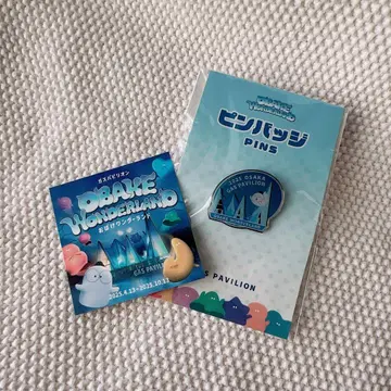 가스 파빌리온 유령 원더랜드 / 핀 배지 / 오사카 간사이 만박 2025