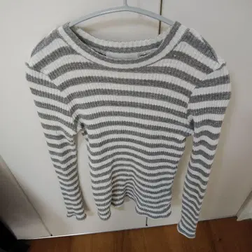 NOUVELLES DU PARADIS 스트라이프 긴팔 T셔츠