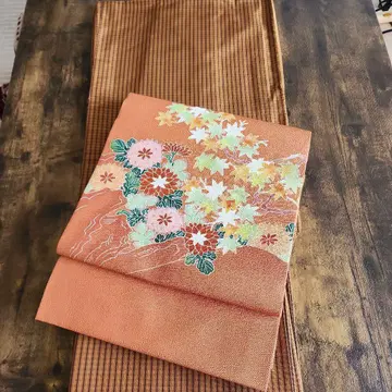 오비(약 27.3cm) 나고야 오비 크레이프 원단