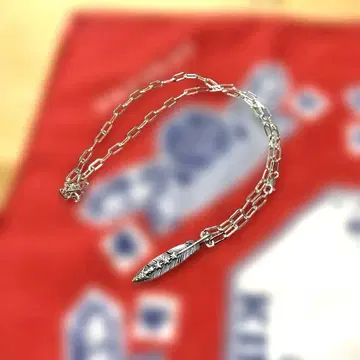 컨디션 최상 실버 925 나보하 인디언 목걸이