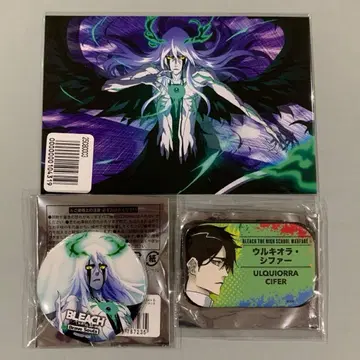 BLEACH 우루키오라 캔뱃지 구매 혜택 브레솔 카페 캔뱃지 요코하마