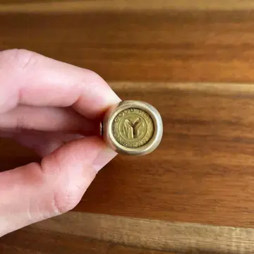 새상품급 EXPANSION x GARNI 서브 웨이트 반지 19호