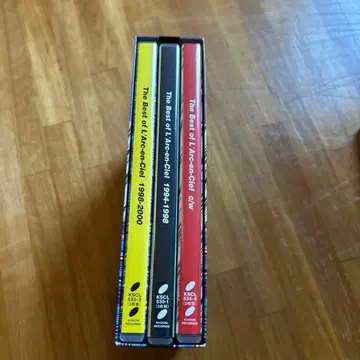 The Best of L'Arc-en-Ciel 3장 세트 라르크
