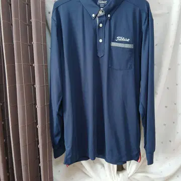 Titleist 네이비 긴팔 피케 셔츠