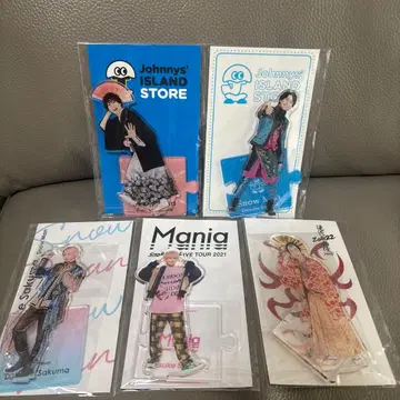 Snow Man 사쿠마 다이스케 아크릴 스탠드 4개 세트