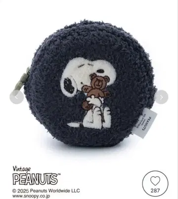 젤라또피케 스누피 파우치 아플리케 파우치