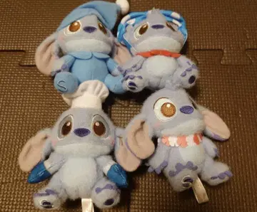 스티치 밀키 보아 봉제 인형 4종 세트