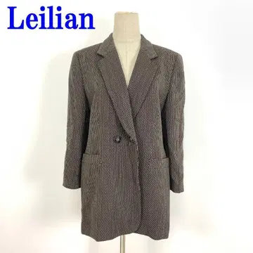 레리안 테일러드 자켓 울 안감 있음 브라운 L 상당 C1534