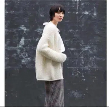 드로어 Drawer 3G 밀라노 편직 버튼 가디건