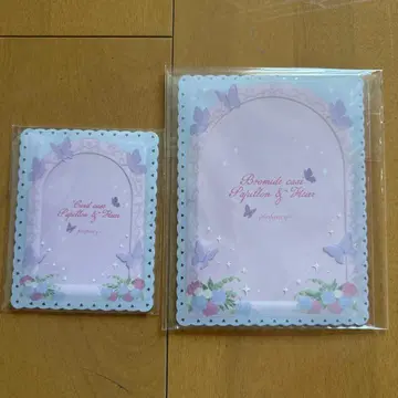 후쿠야 경질 카드 케이스 캐릭터 복상 파피용 플뢰르 멀티 컬러 세트