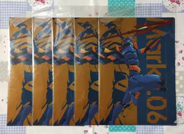 에반게리온 Mark.06 클리어 파일 5장 세트 새상품