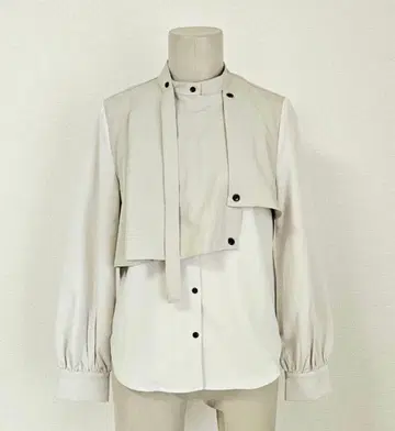 유나이티드 도쿄 하프 타이 블라우스